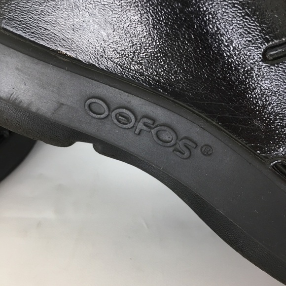 OOFOS Oocloog Luxe Recovery Clogs Men’s Size 9 Comfort Shoes Slip On Mules Black main image 8
